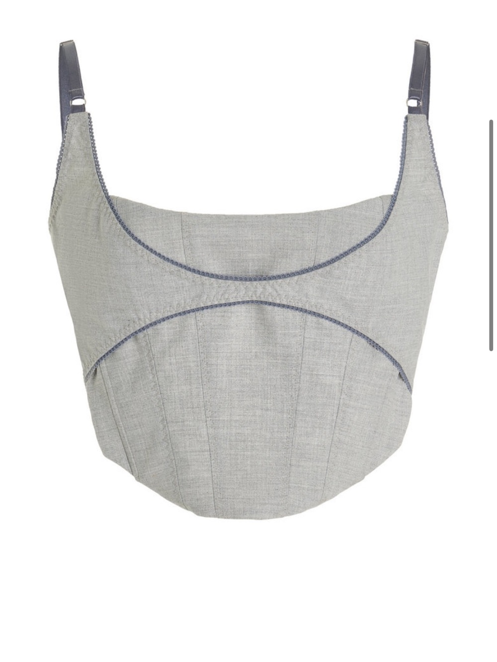 Anna October Edith corset crop top